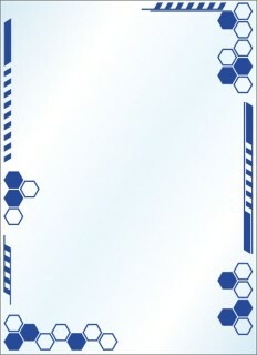 外套 - 世界名言 六角型