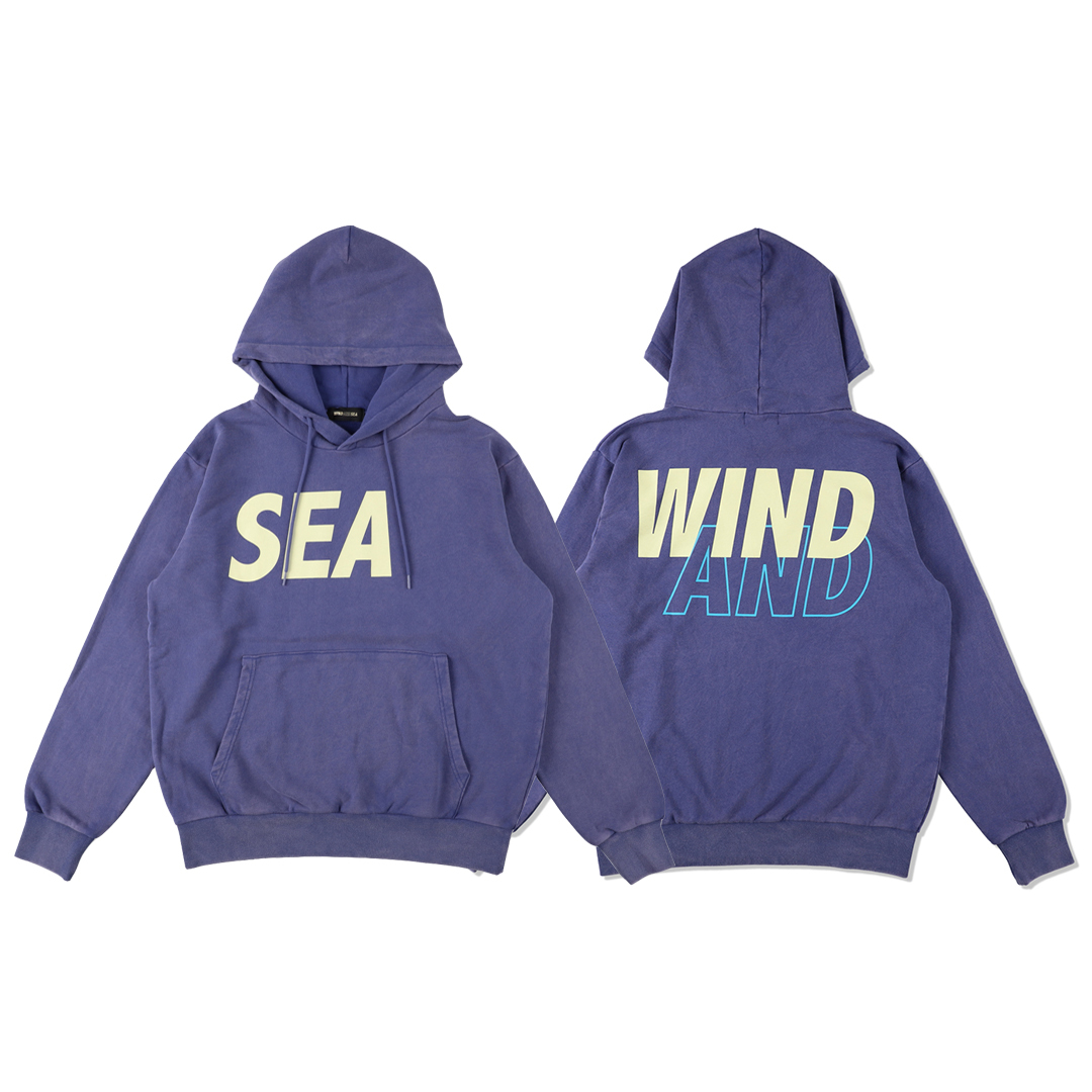 Wind And Sea SULFUR HOODIE VIOLET Sサイズ - トップス