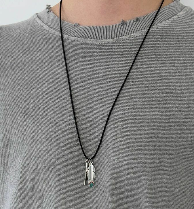 羽毛頸鏈 BY ATTENTION-086A