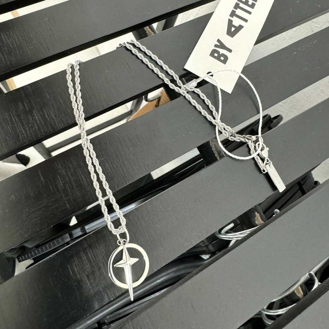 十字架頸鏈 BY ATTENTION-090A