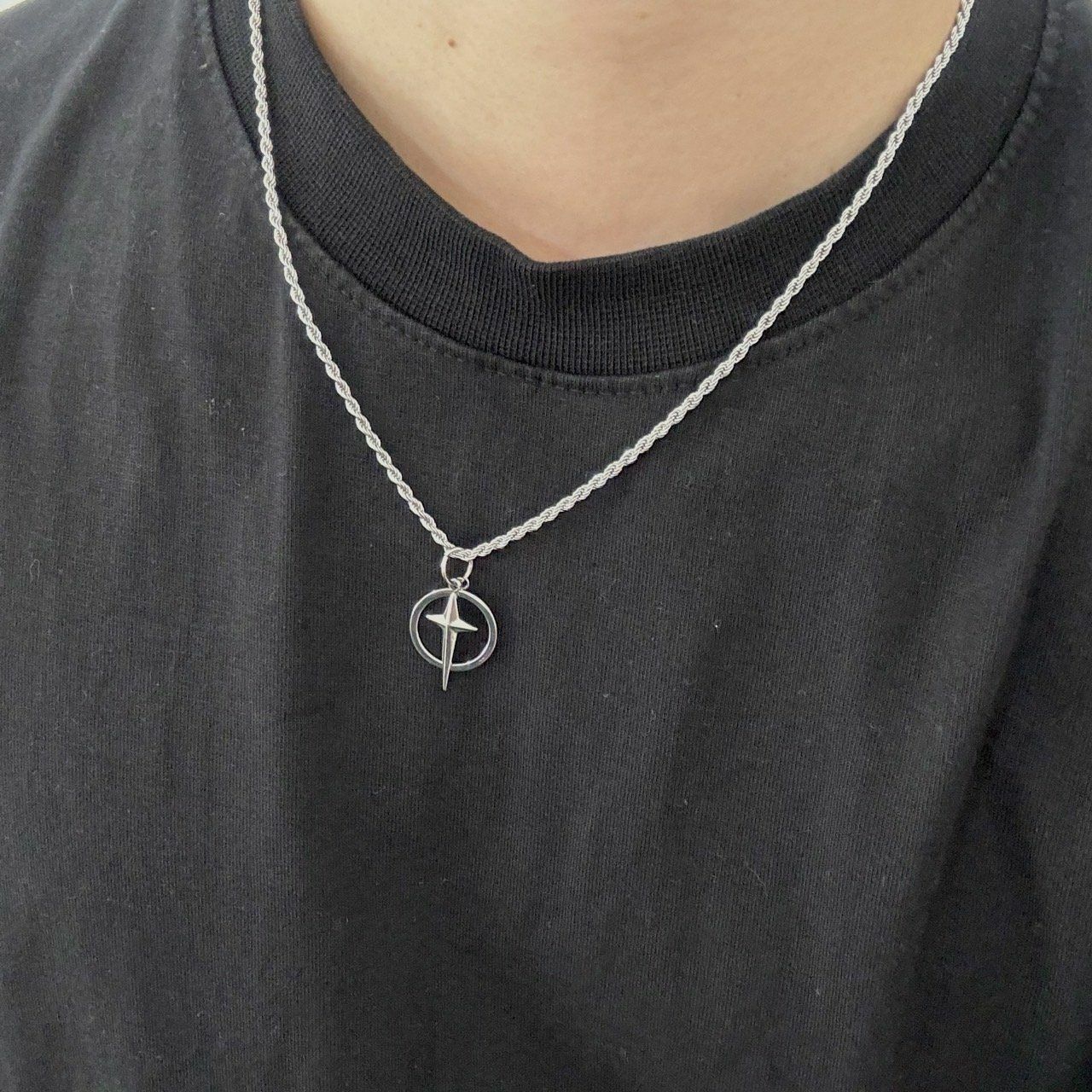 十字架頸鏈 BY ATTENTION-090A