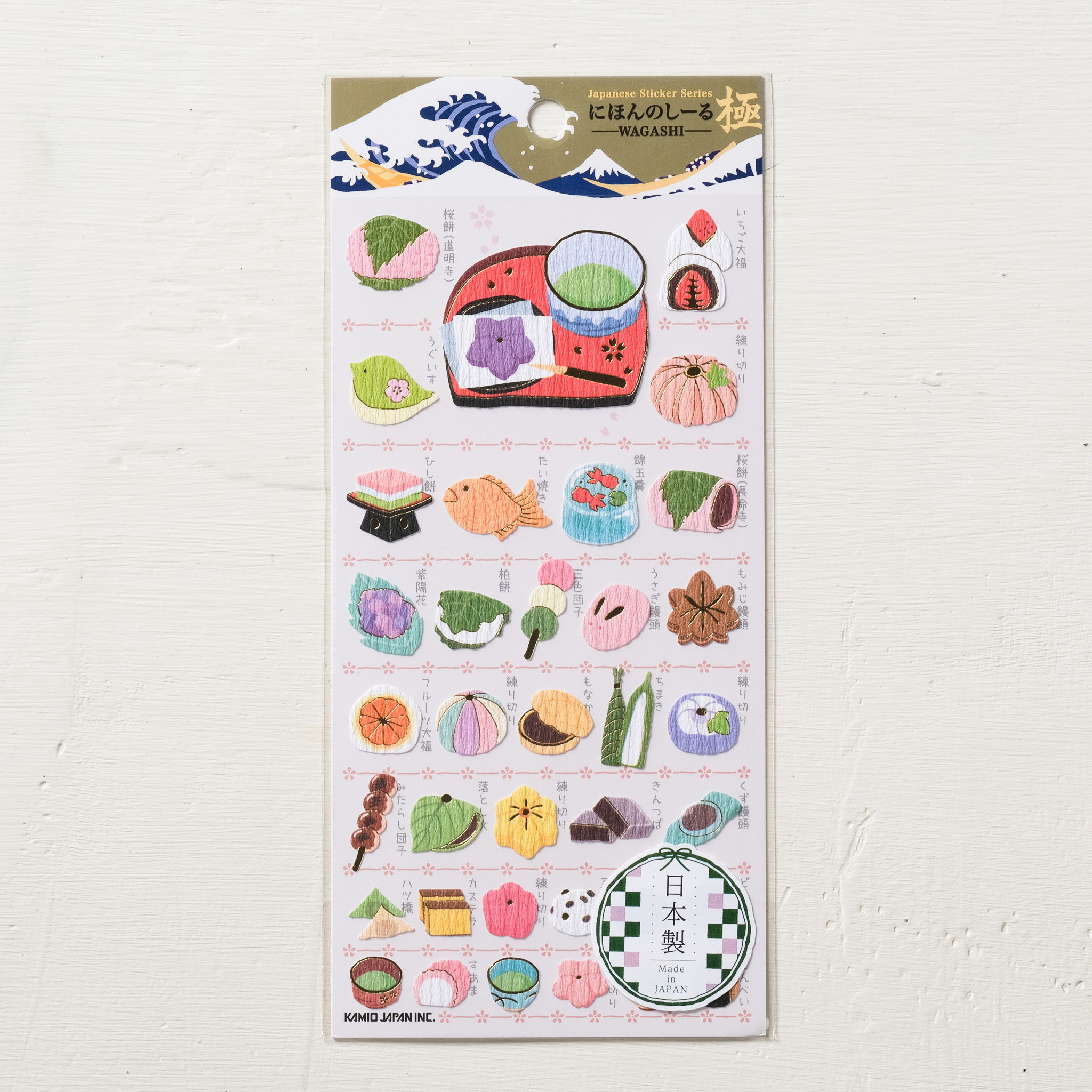 燙金日本系列 貼紙 / KAMIO / JAPAN
