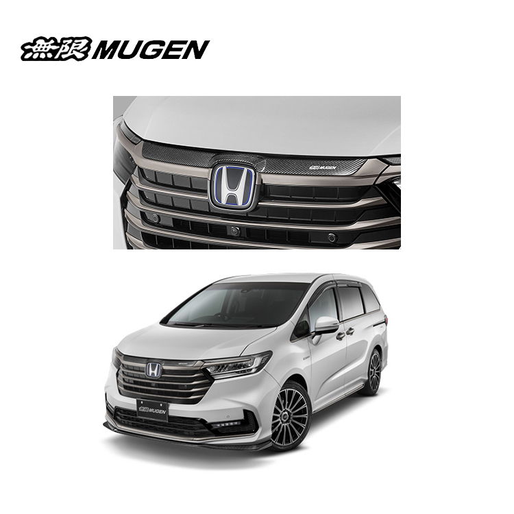 MUGEN 無限 CARBON 水箱罩飾板 HONDA ODYSSEY 2021-