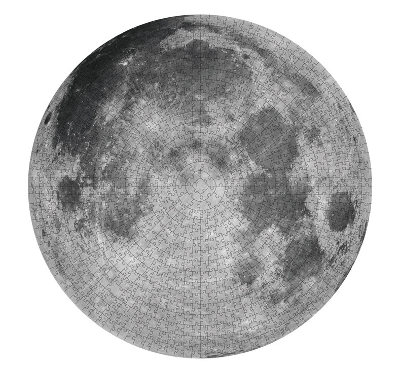 MiniWhale月球拼圖1000塊| 高清圖像| 地獄禮物 極限挑戰| 聖誕禮物