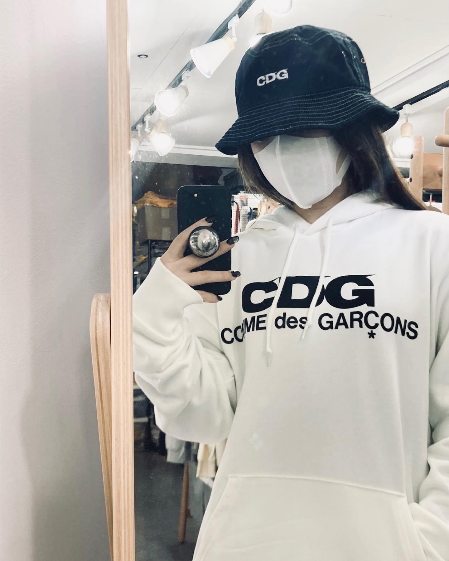 Comme Des Garcons CDG Hoodie WHITE