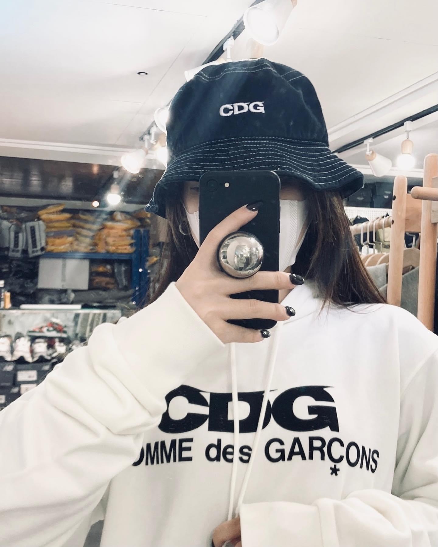 Comme Des Garcons CDG Hoodie WHITE