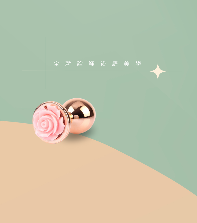 不鏽鋼肛塞 鋁合金肛塞 金屬肛塞 高級肛塞 玫瑰肛塞