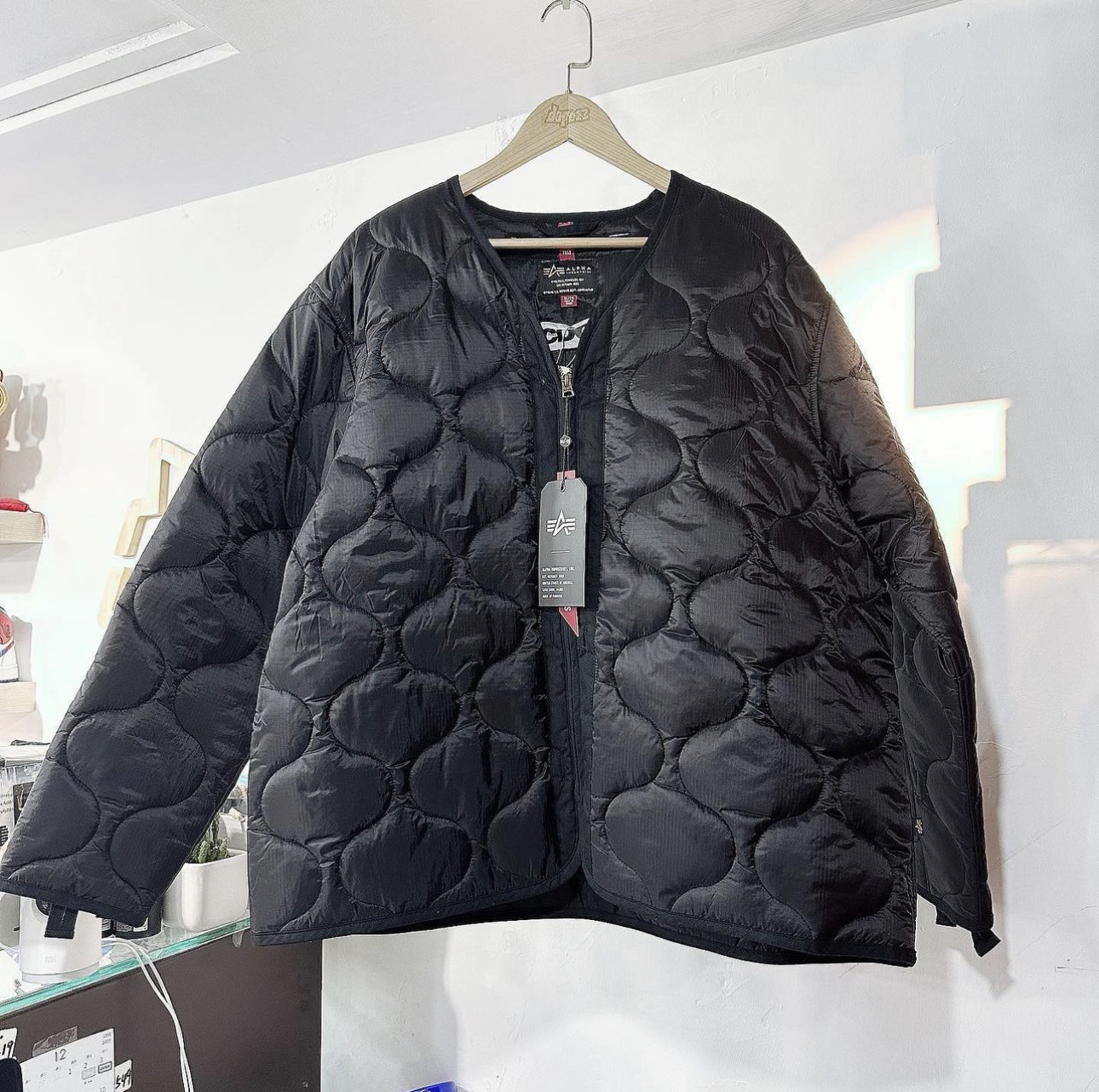 Comme des Garcons CDG x Alpha Liner Jacket BLACK