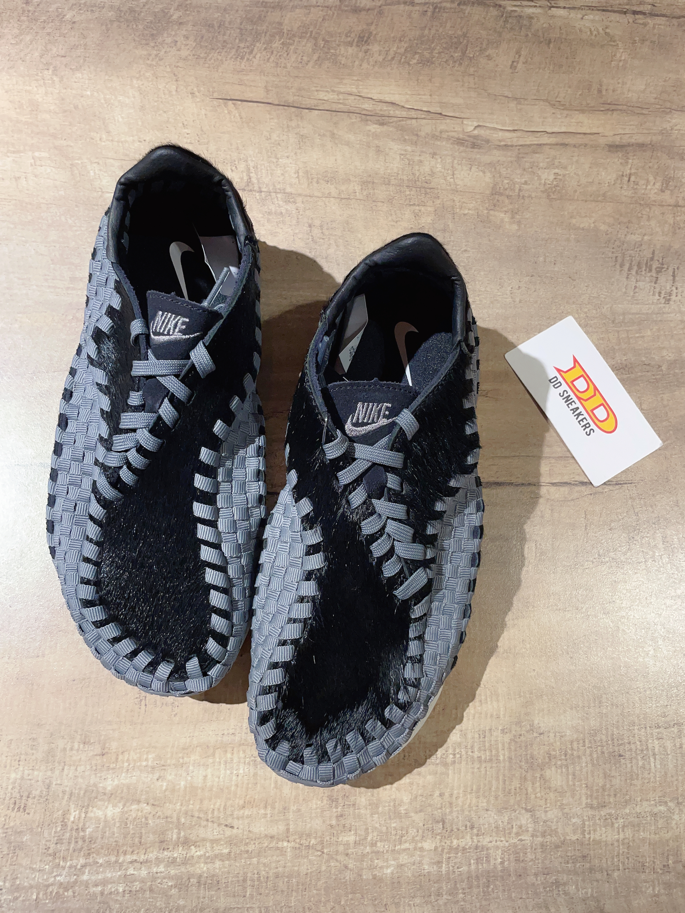 nike air footscape woven chukka black