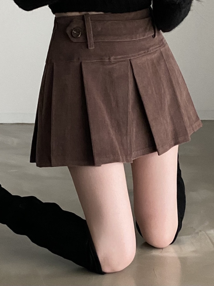 KR BROWNIE MINI SKIRT (2 COLORS)