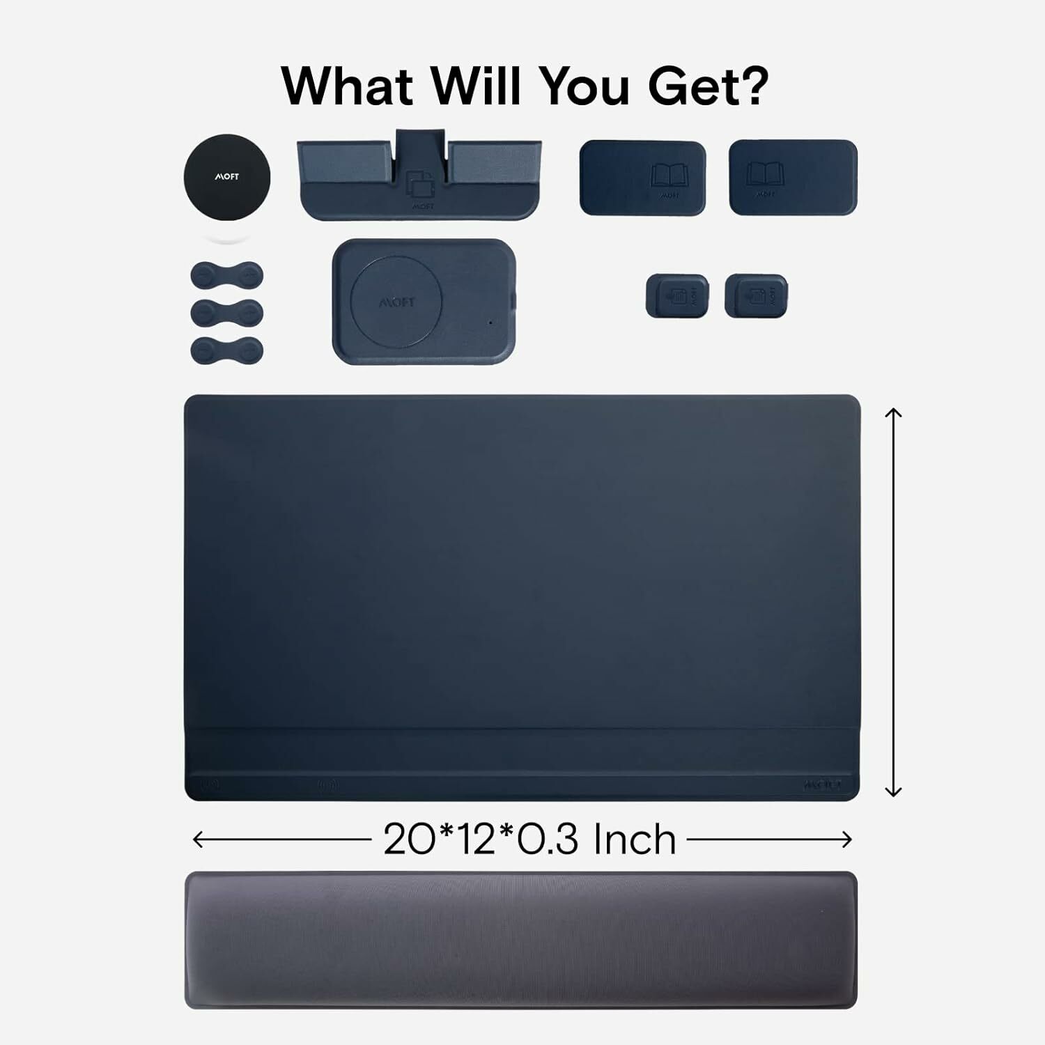 MOFT Smart Desk Mat With Digital Set Full Kit