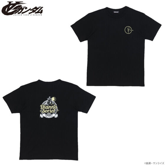 Pbandai 2024/1月 ∀ガンダム キエル/ディアナシリーズ Tシャツ ディアナ・ソレル