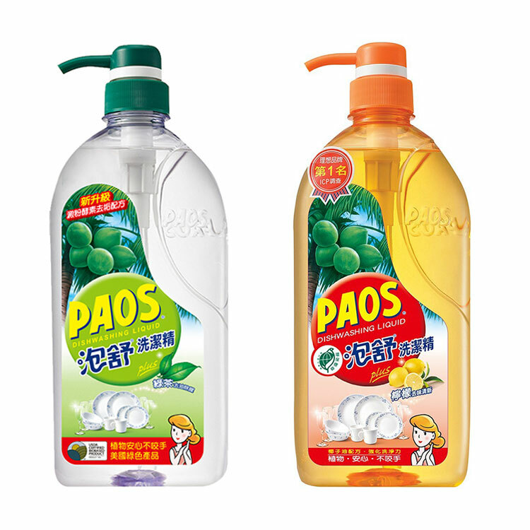【泡舒】洗潔精  洗碗精 -1000g (綠茶/檸檬)