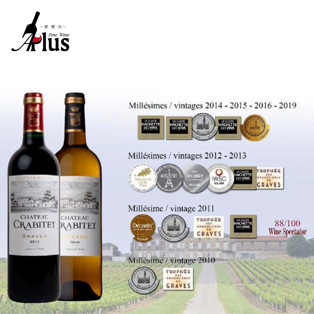 CHATEAU CRABITEY AOC Graves Red 2017