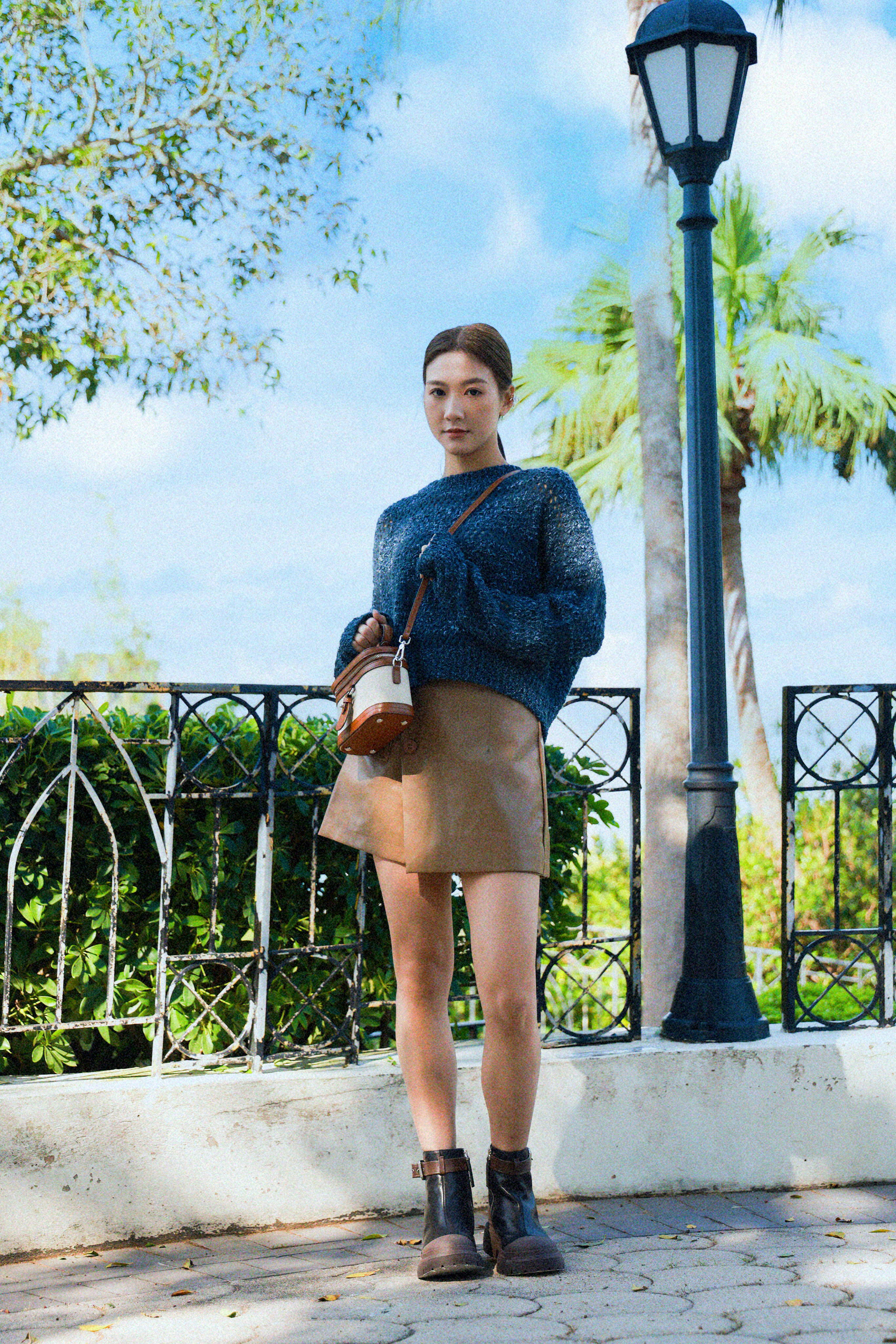 混絲帶針織橫間冷衫（現貨款式）