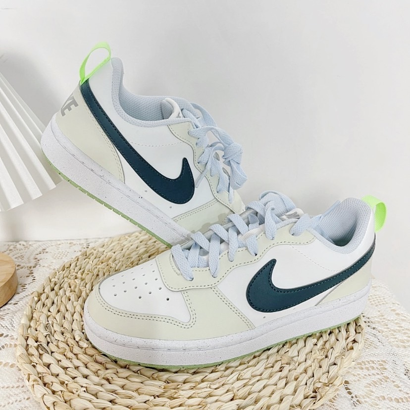 NIKE COURT BOROUGH 奶油抹茶 小白鞋（FV8121-131）