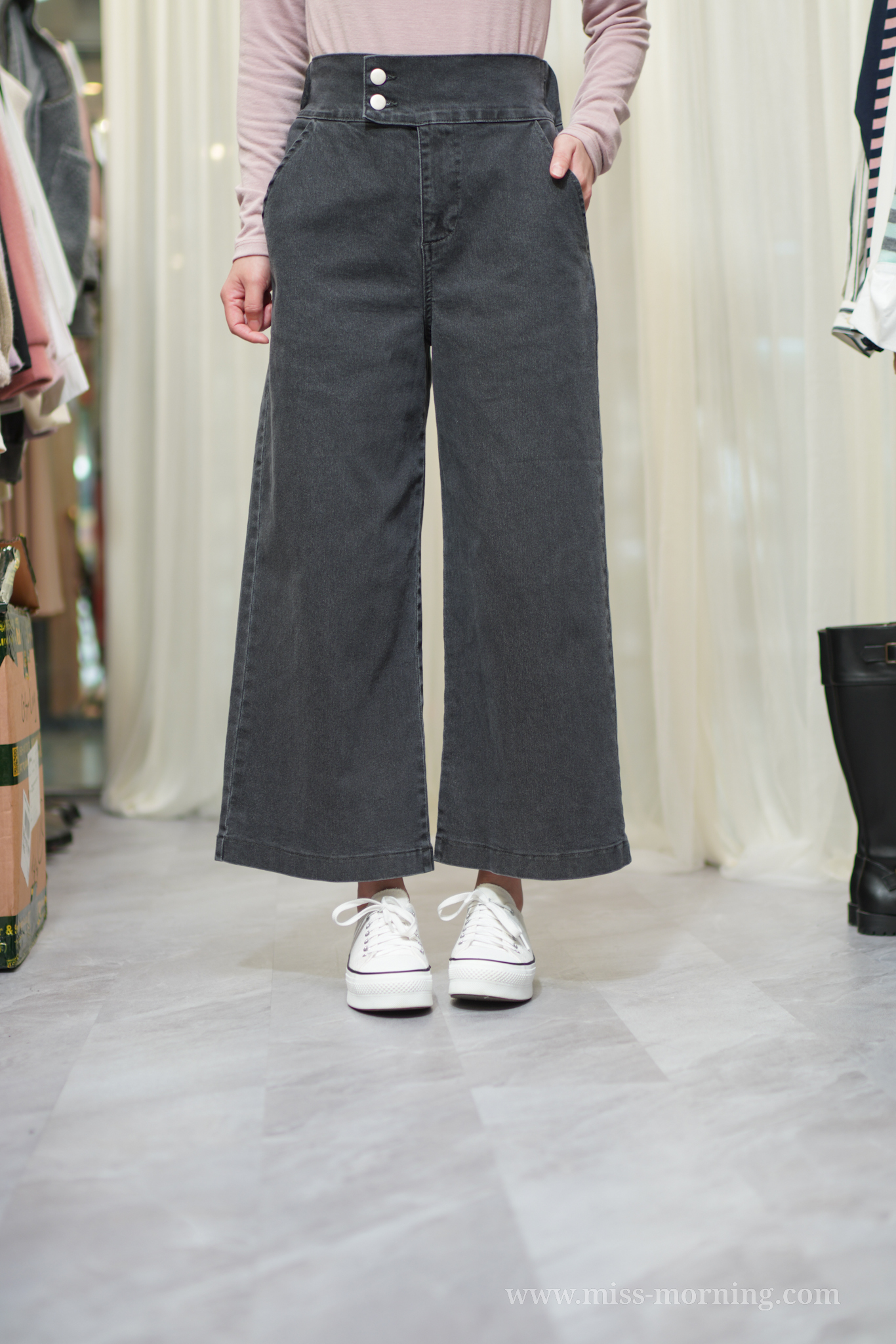 彈彈四季牛仔褲(33666)