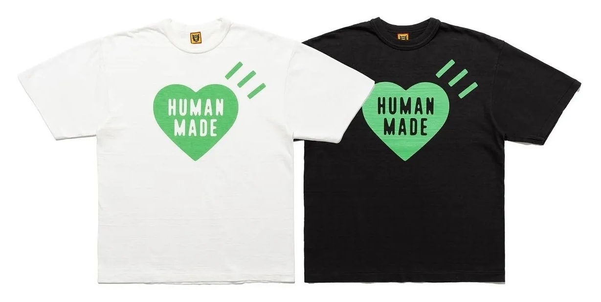HUMAN MADE HEART T-SHIRT 京都限定HM26TE020