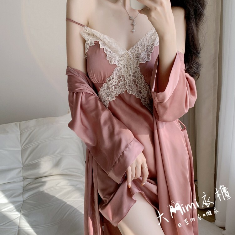 冰絲純欲風套裝