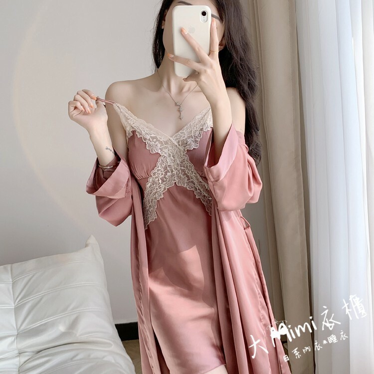 冰絲純欲風套裝