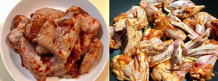 天時莓果-15分鐘紐奧良雞翅-步驟1-2