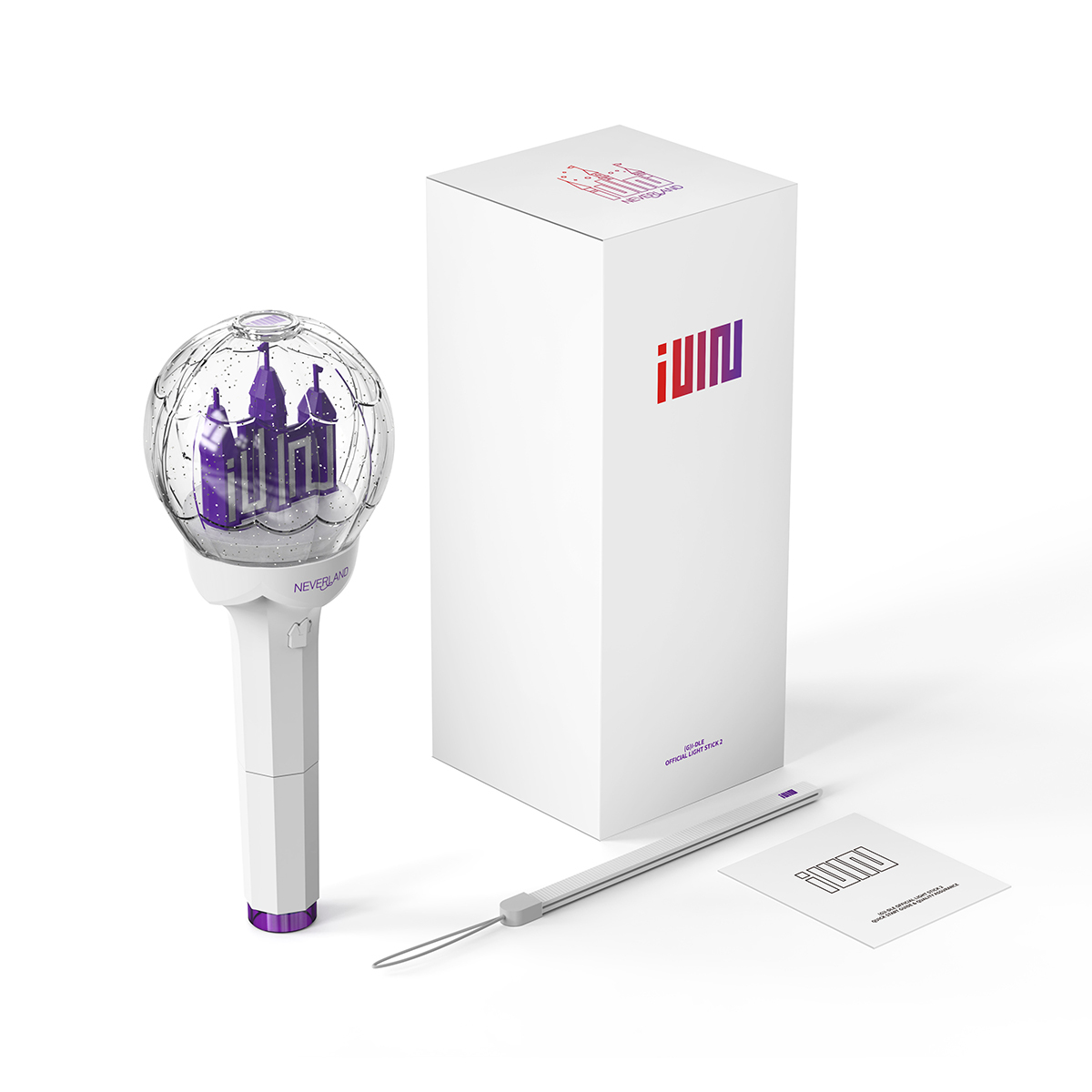 G)I-DLE OFFICIAL LIGHT STICK Ver.2 官方二代應援手燈