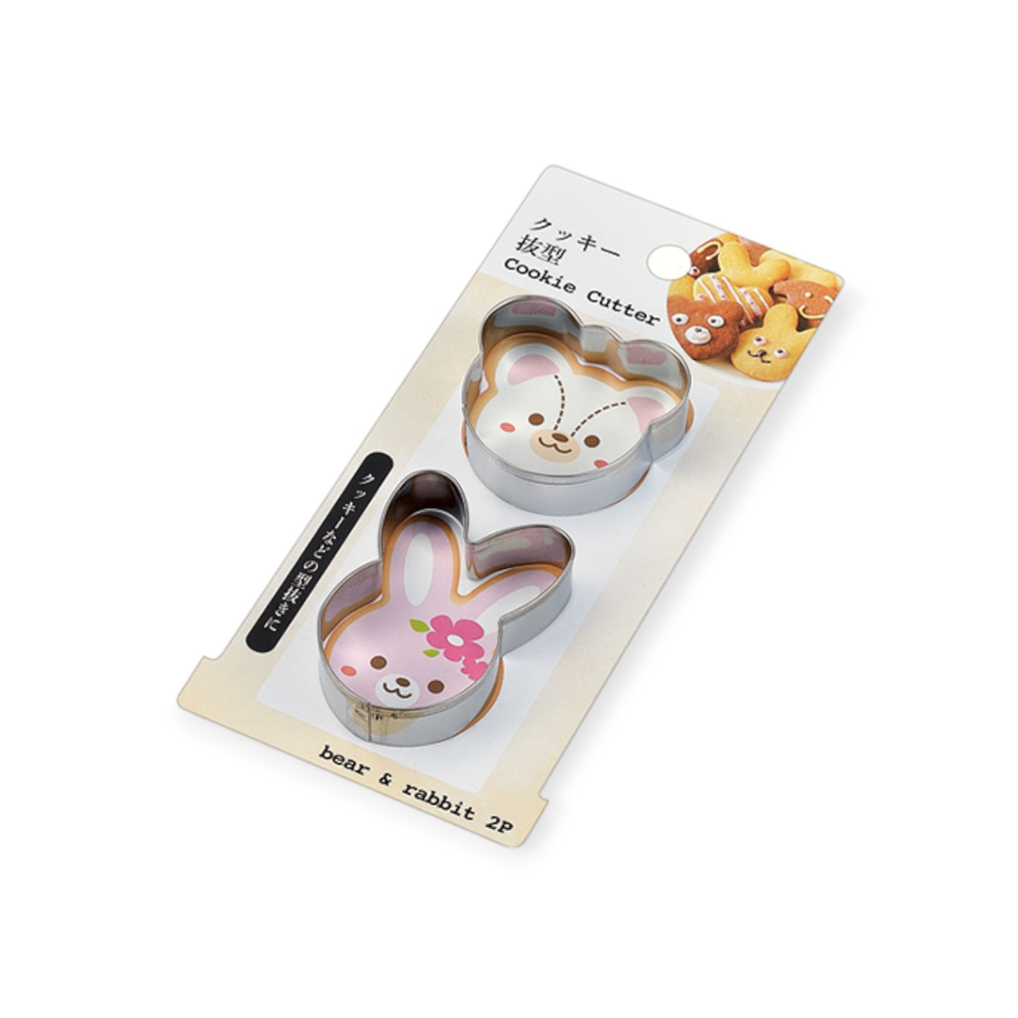 日本 ECHO 熊&免曲奇模具2枚
