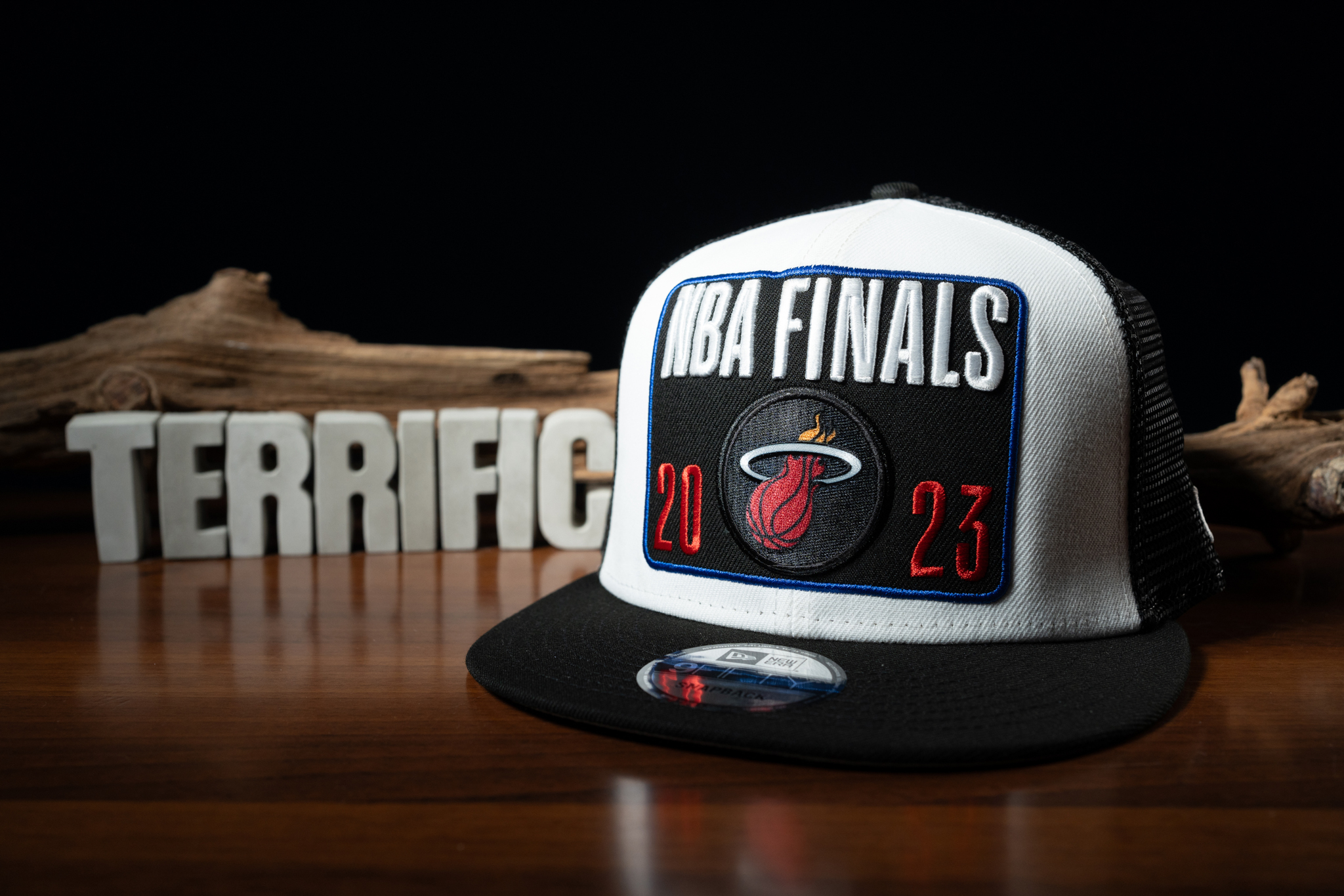NBA帽子 Miami Heat 邁阿密熱火 2023 東區 冠軍帽 黑網帽 棒球帽 New Era 9FIFTY 可調式 全新