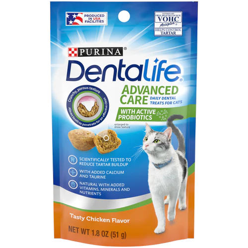 Purina Pro Plan -  潔齒貓小食 - 雞肉口味 1.8 安士-賞味期 4/2026