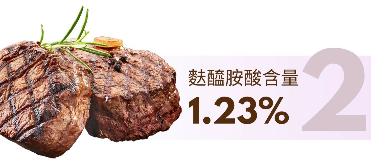 麩醯胺酸食物含量排行榜第二名牛排含1.23%麩醯胺酸