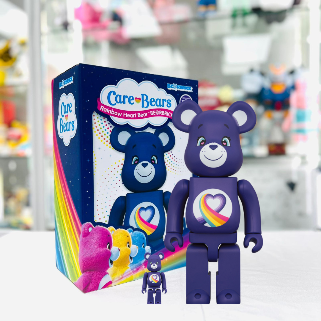 100%+400% BE@RBRICK Care Bears Rainbow Heart Bear(TM)