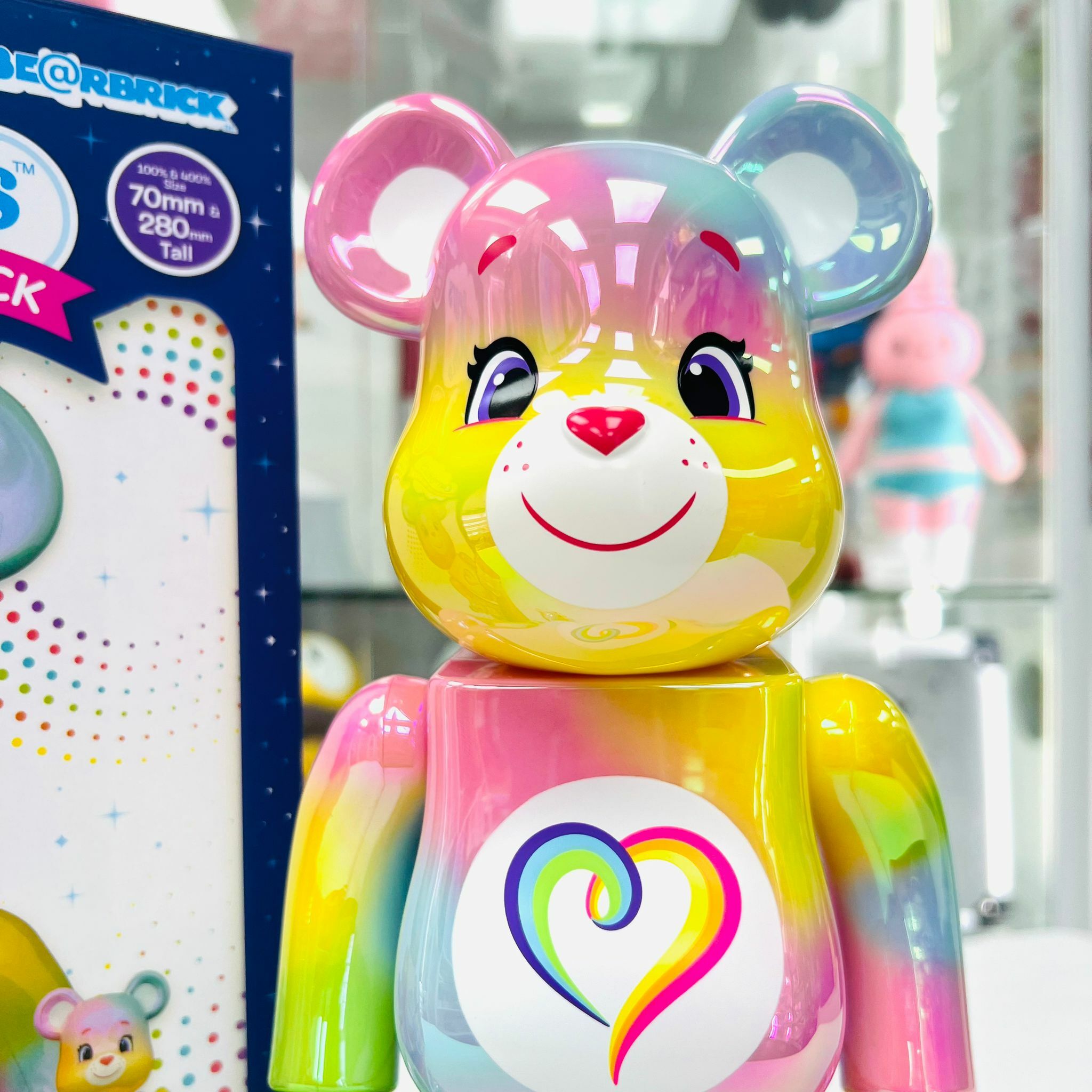 100%+400% BE@RBRICK Care Bears(TM) Togetherness Bear(TM