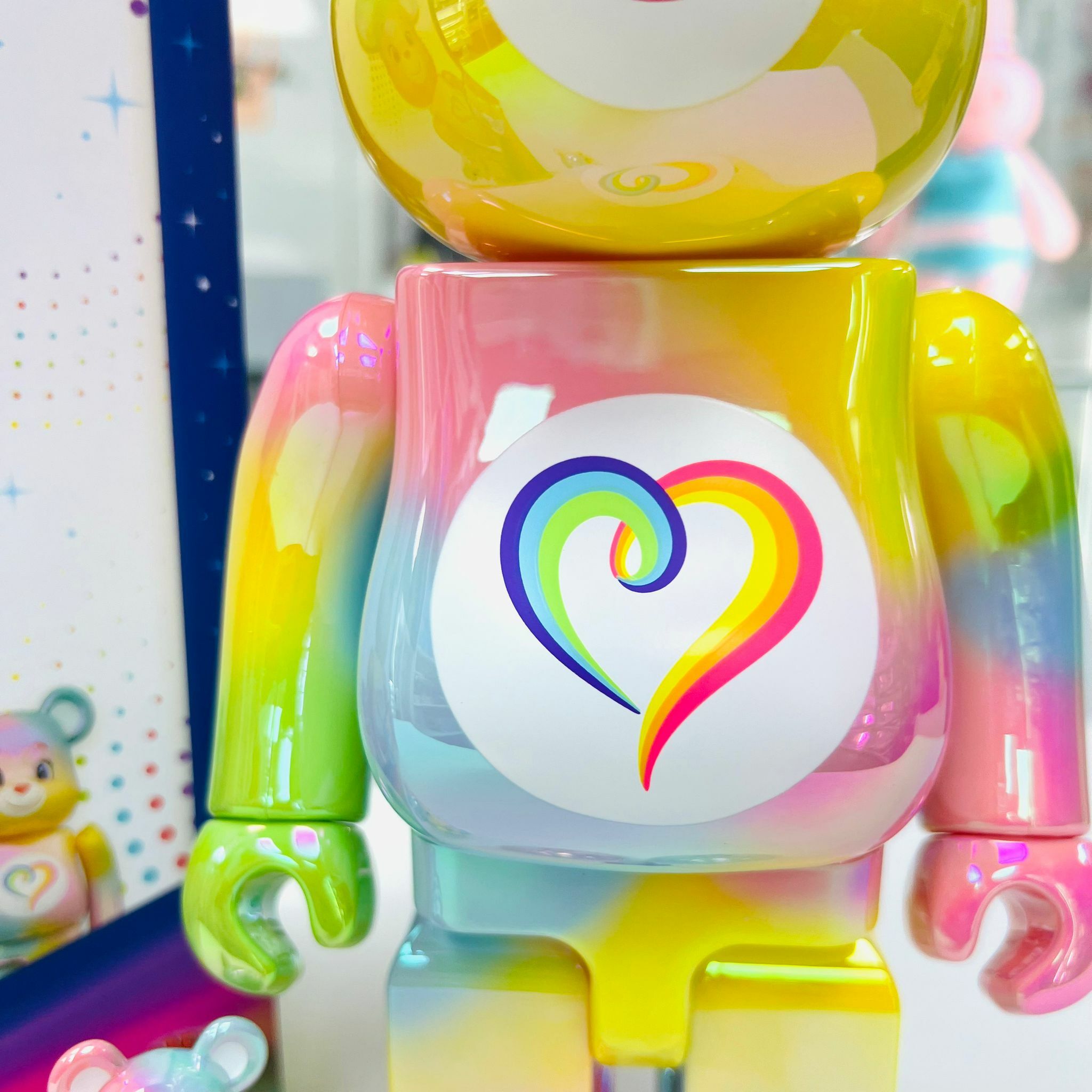 100%+400% BE@RBRICK Care Bears(TM) Togetherness Bear(TM