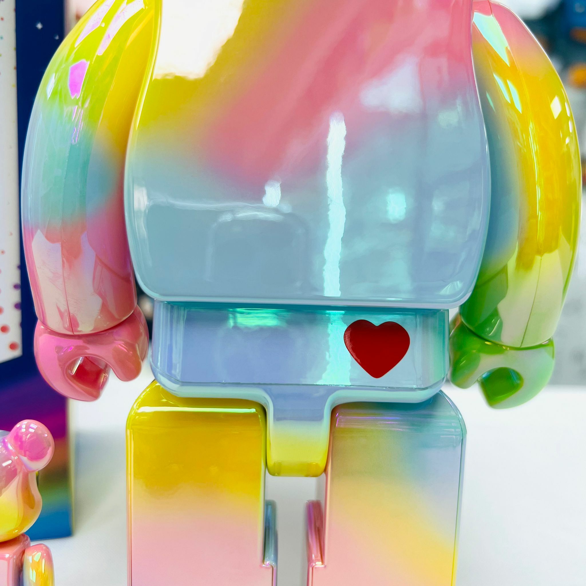 BE@RBRICK Care BearsRainbow Heart100400％ BE@RBRICK SERIES 50
