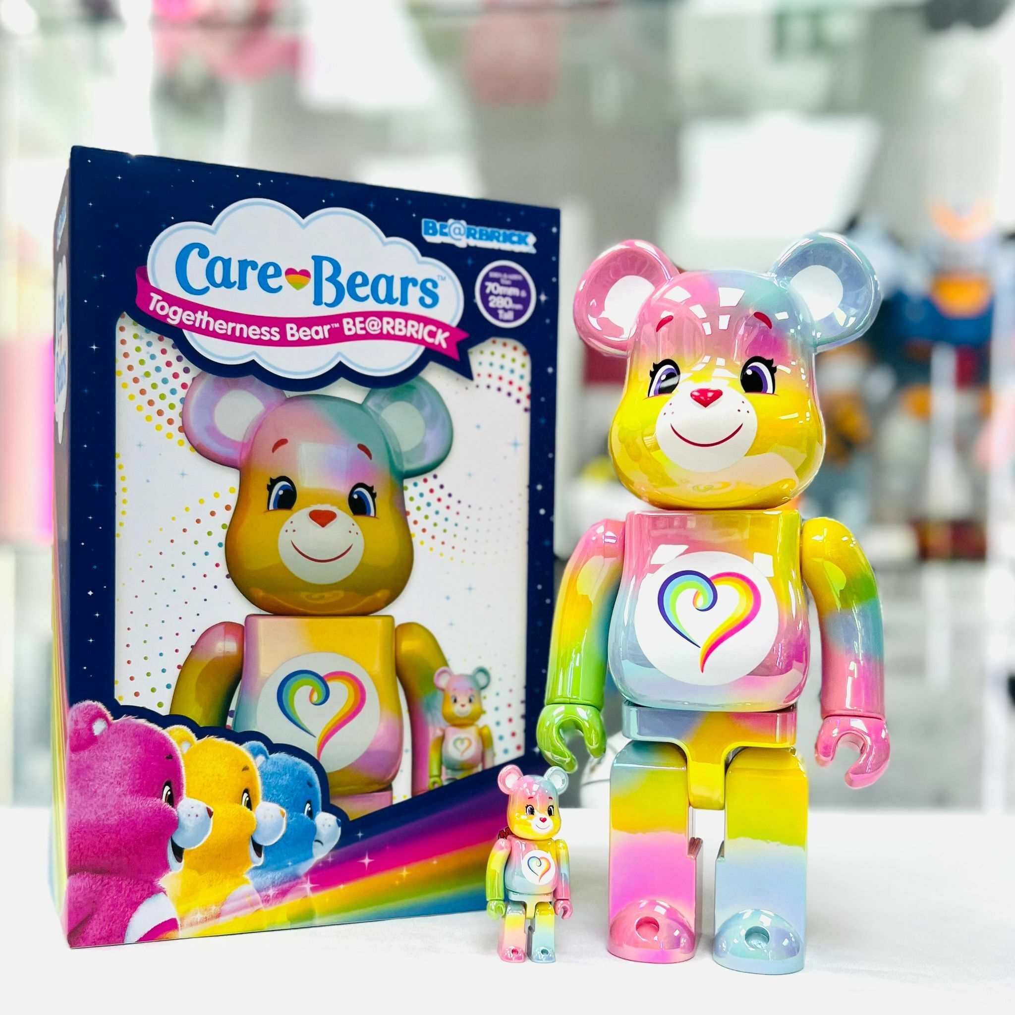 100%+400% BE@RBRICK Care Bears(TM) Togetherness Bear(TM