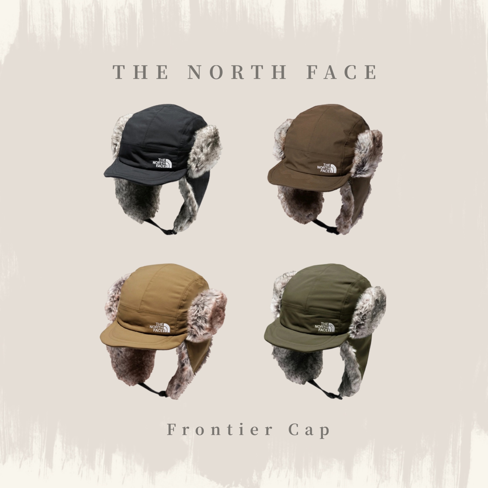THE NORTH FACE FRONTIER CAP 抓絨飛行員帽共4色NN42241