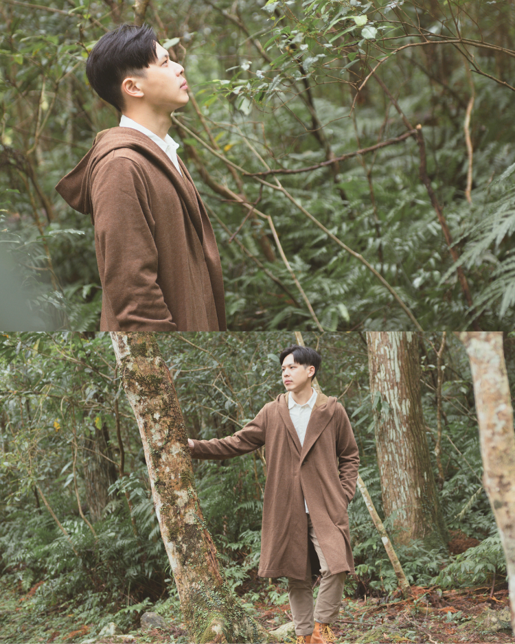 WoolMiracle 羊毛連帽大衣 小編實穿