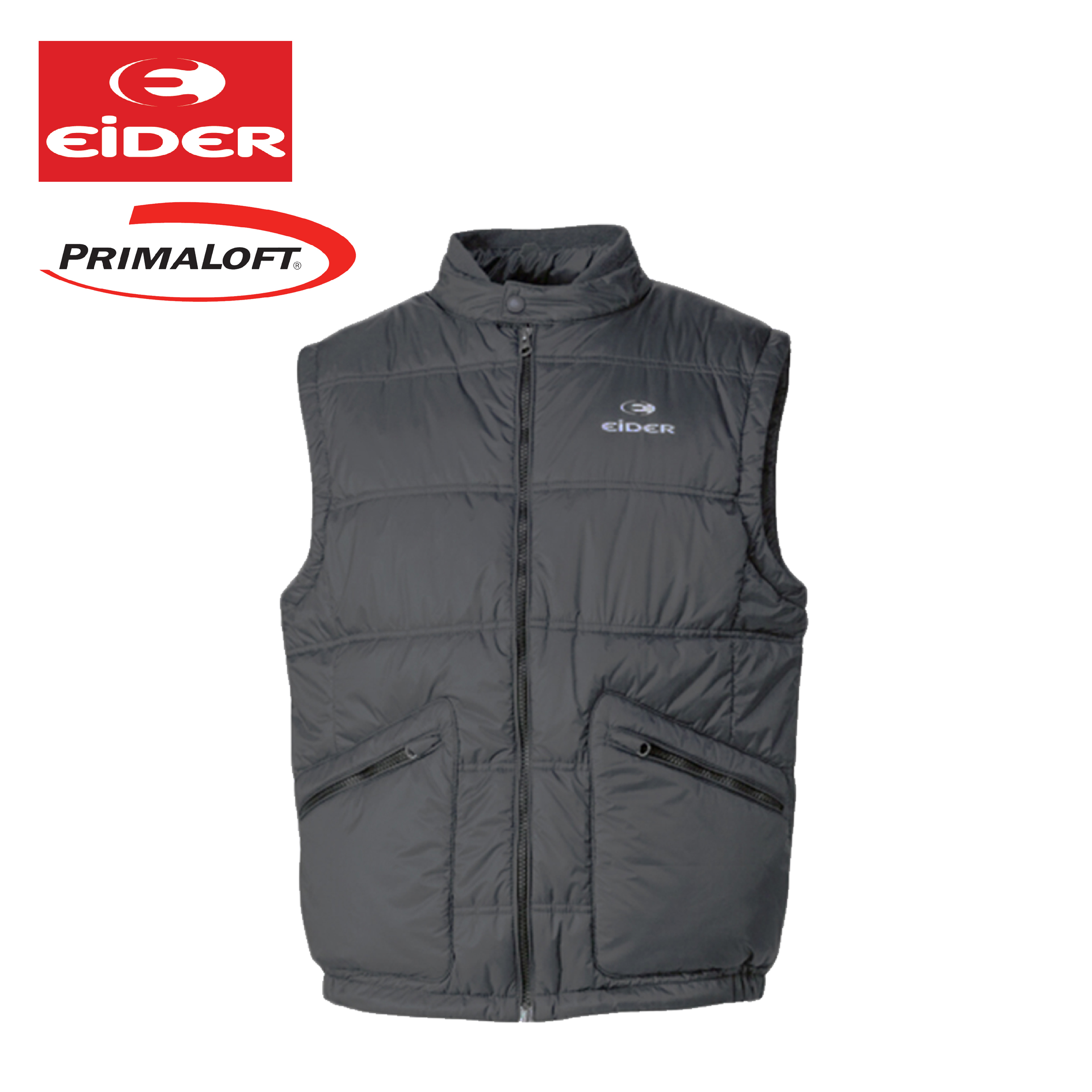 EiDER法國  EIT1221 防風保暖鋪棉背心 男款 (2色)  PrimaLoft/超輕量/快乾/休閒旅遊/登山健行/遊學打工 00ET1221