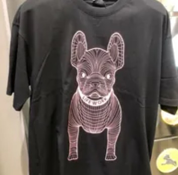 [S] LIFEWORK SIGNATURE RADOK PRINT SHORT SLEEVE T-SHIRT,MULTI BLACK, LW235TS990-43 (SLW416)