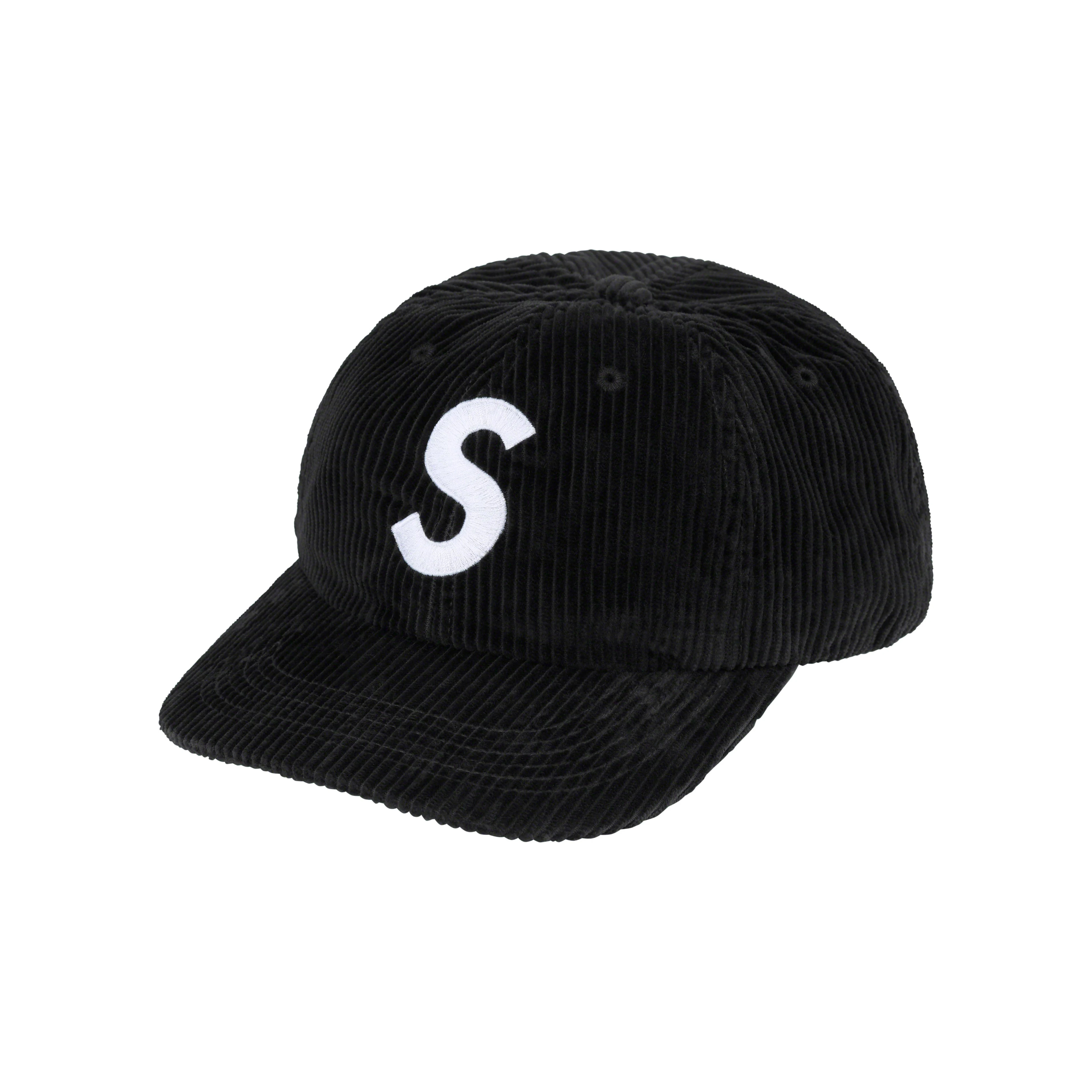 Supreme Corduroy S Logo 6-Panel 燈芯絨 六分割帽-FW23H91