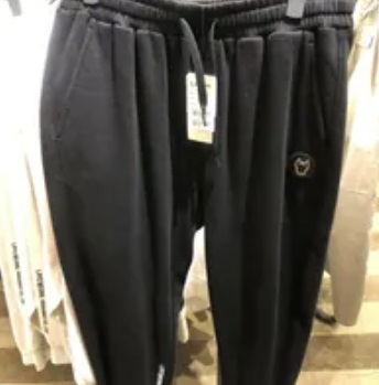 [S] LIFEWORK RADOK LEATHER WAPPEN JOGGER PANTS,BLACK, LW245KL971-40 (SLW421)