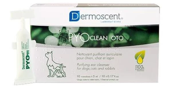 DERMOSCENT 耳朵清潔劑 (貓狗用) 10 x 5毫升