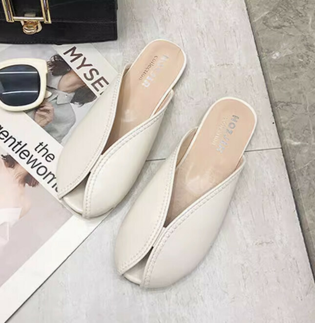 Baotou half slippers