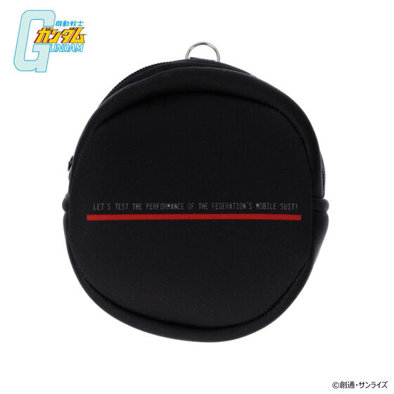 Pbandai 預訂2024/1月 機動戦士ガンダム　「WHAT’S IN MY BAG？企画」アイテム　シャア・アズナブルモデル 円形ポーチ