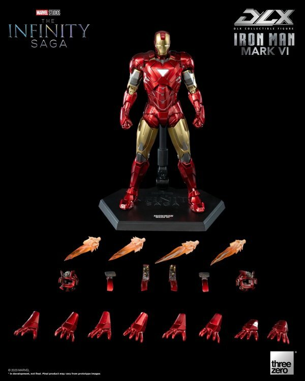 Threezero : Marvel Studios The Infinity Saga DLX 鐵甲奇俠 Mark 6