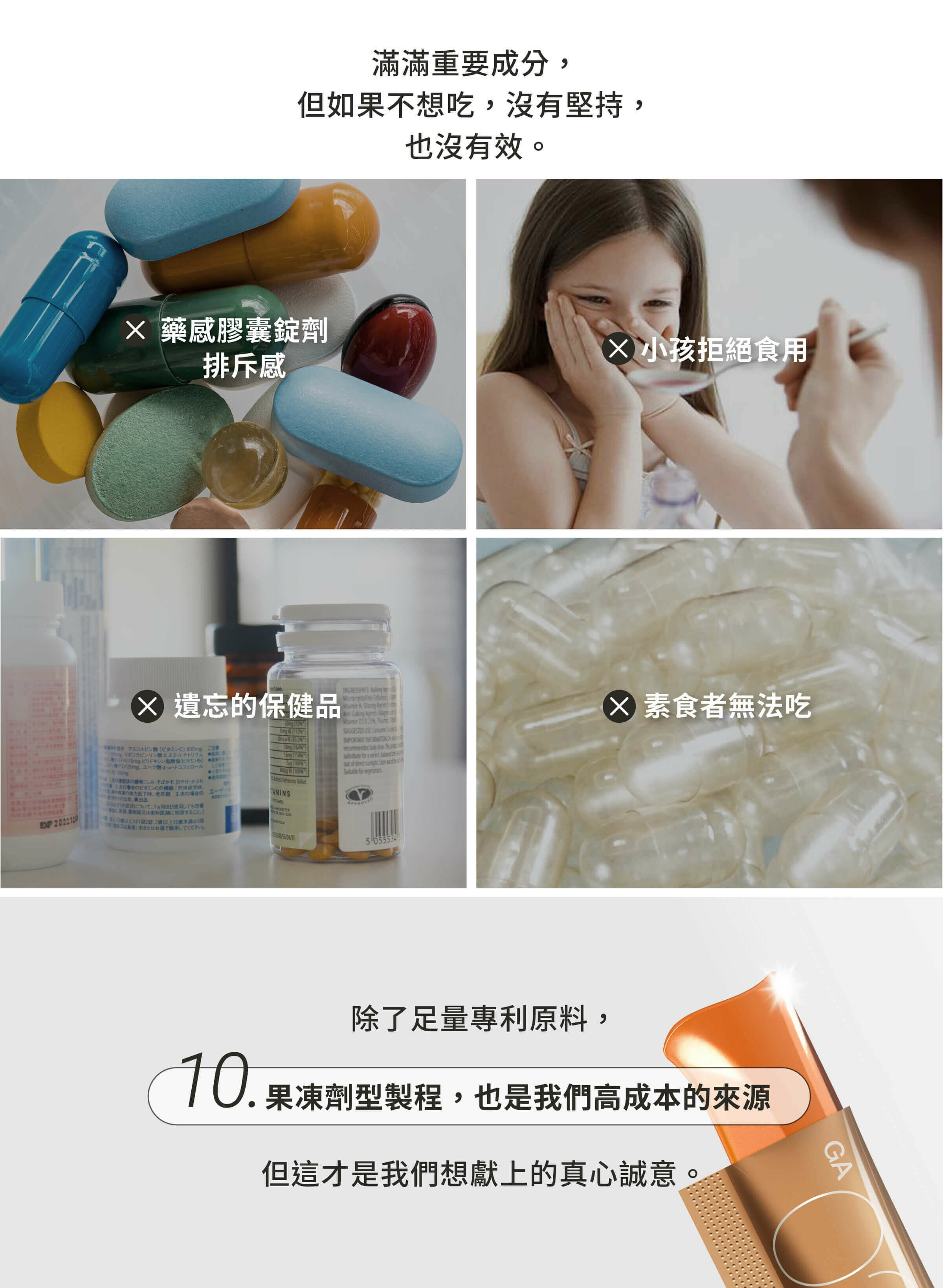 GA黃金甲葉黃素果凍足量專利原料，果凍劑型製程