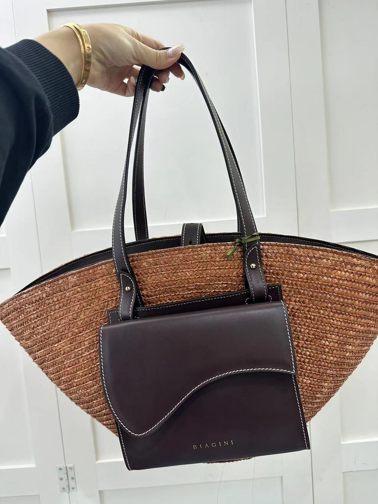 意大利真皮草滕袋 -T