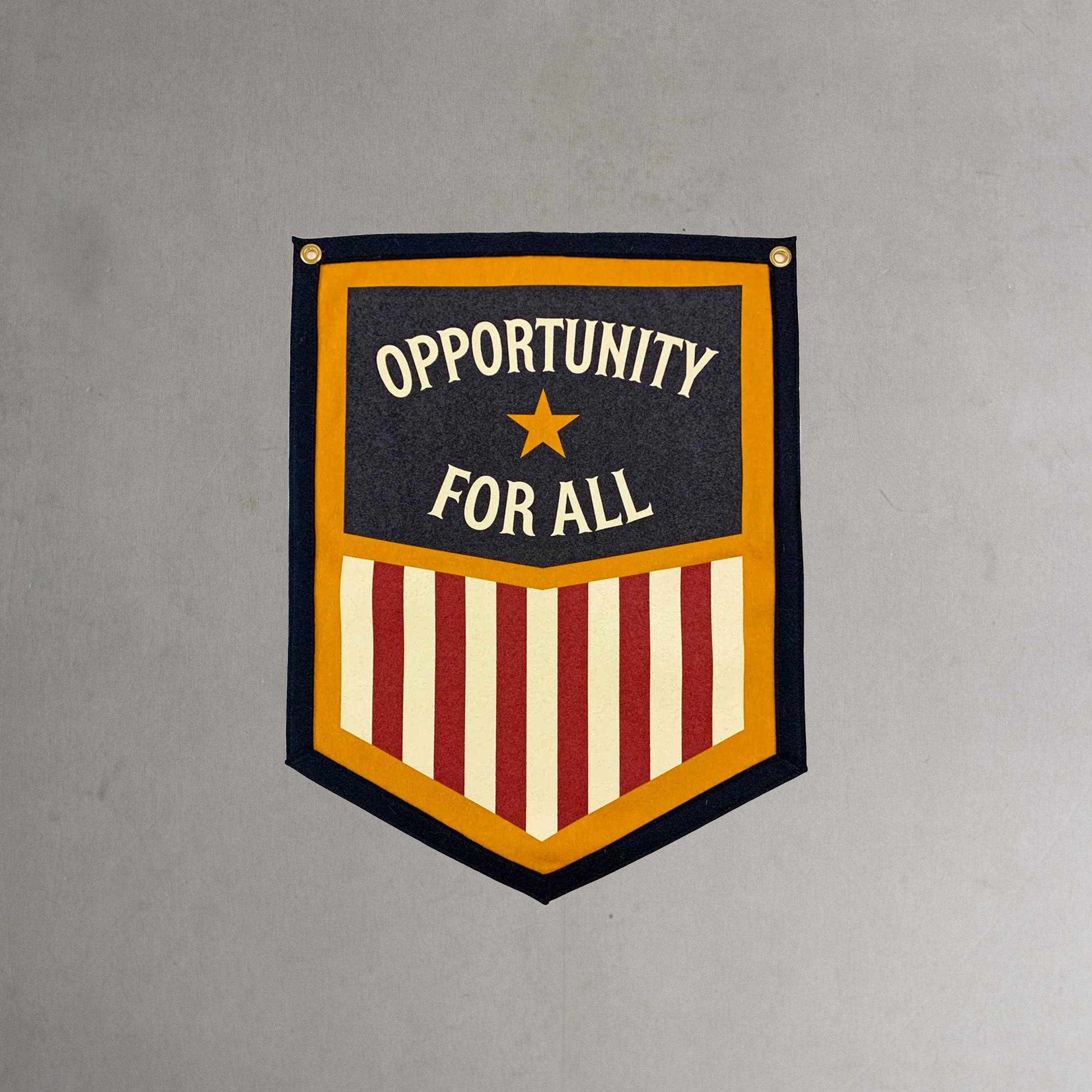 OXFORD PENNANT OPPORTUNITY FOR ALL CAMP FLAG