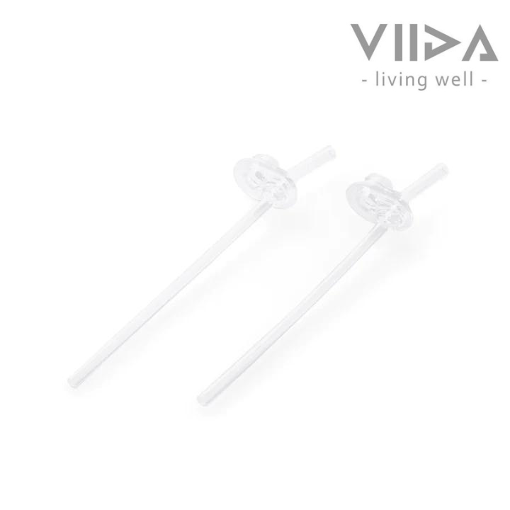 Viida Souffle Replacement Sippy Straw Set (2 PCS)