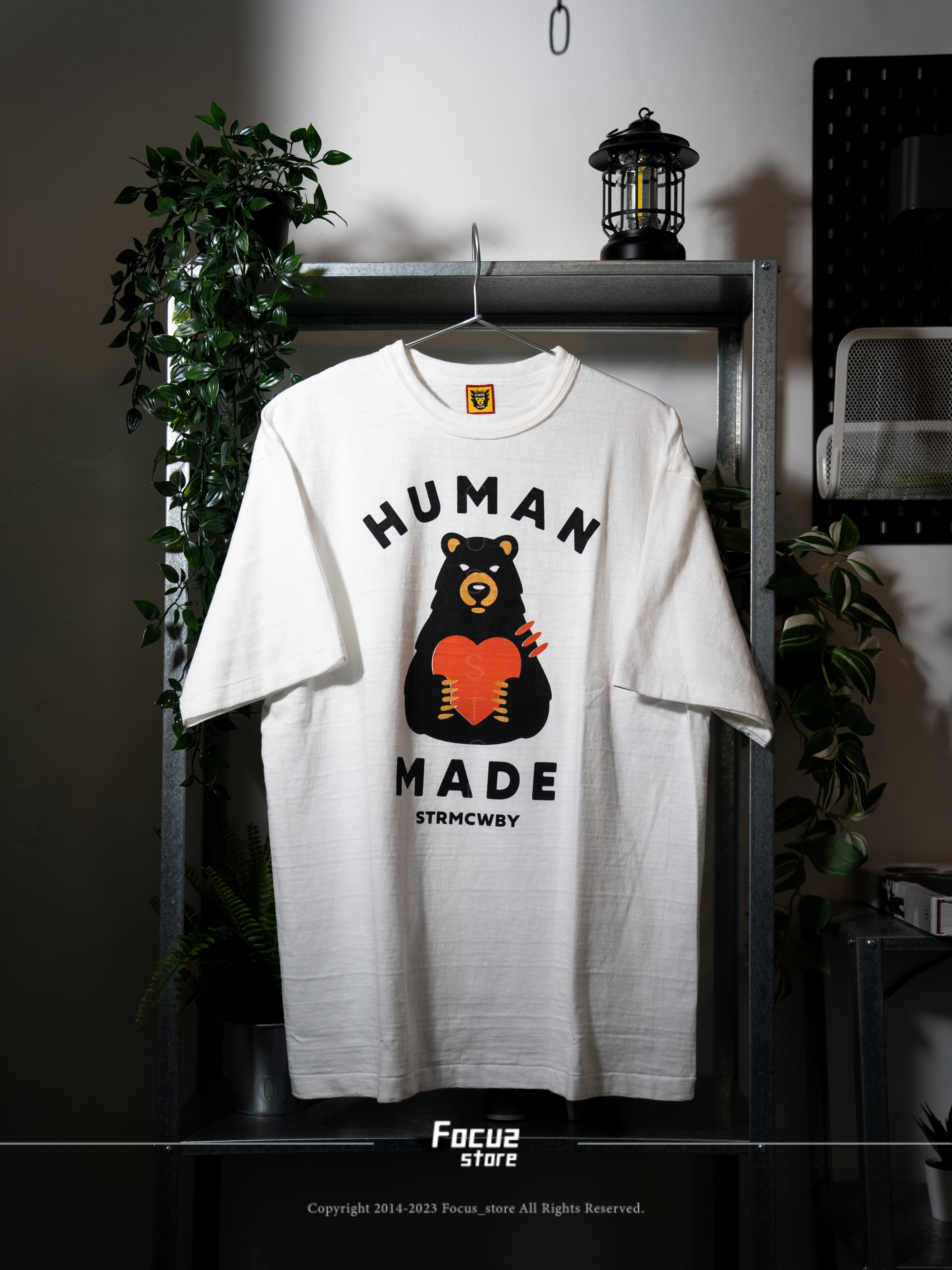 【Focus Store】現貨秒發 Human made SS23 Grapic Bear Tee "White" 白色 愛心熊熊 HM25TE014
